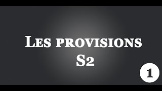 Comptabilité générale S2 Darija  les provisions Partie 1 [upl. by Millian]