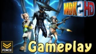 MDK2 HD Gameplay [upl. by Iridis]