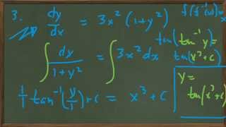 22 Separable Differential Equations [upl. by Atahs]