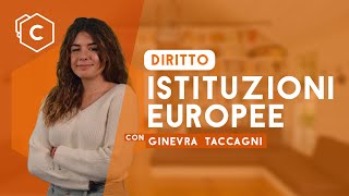 Istituzioni dellUnione Europea  Diritto [upl. by Alissa272]