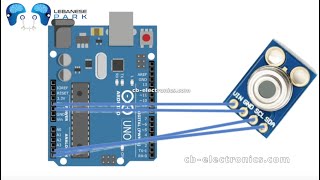 MLX90614 Temperature Sensor Short Fast Tutorial [upl. by Ailemac422]