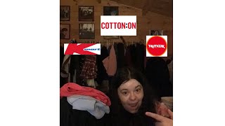 Weekend vlog going shopping kmart haul cotton on haul and jbhifi haul [upl. by Hceicjow]