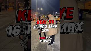 Keki yirmi adımda Ye İPhone 16 Pro Max Kazan sokak yarışması sokakyarışması kekiyekazan shorts [upl. by Dorcus437]