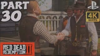 RED DEAD REDEMPTION 2 Walkthrough Gameplay Part 30 RDR2 [upl. by Nylsirhc]