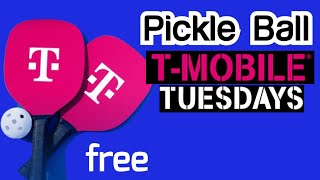 TMobile Tuesdays Free Pickleball Set [upl. by Aciretahs]