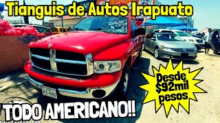 🔴 🤑 INCREIBLES los Precios 💰 TROKAS Desde 92 Mil PESOS Tianguis de Autos Irapuato [upl. by Dranoel]