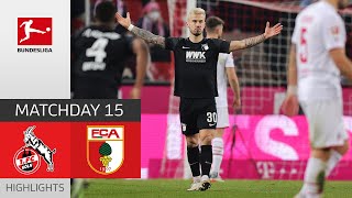 1 FC Köln  FC Augsburg 02  Highlights  Matchday 15 – Bundesliga 202122 [upl. by Aros]