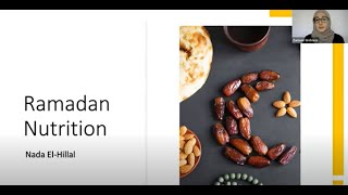 Ramadan Nutrition [upl. by Hollingsworth]