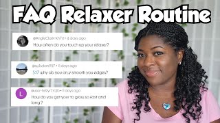 🤔FAQ About My Relaxer Day Routine [upl. by Daphie310]