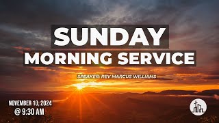 Sunday Morning Service  November 10 2024 [upl. by Idnic]