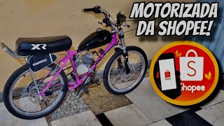 COMO MONTAR A MELHOR MOTORIZADA COM PEÇAS DA SHOPEE [upl. by Annayat]