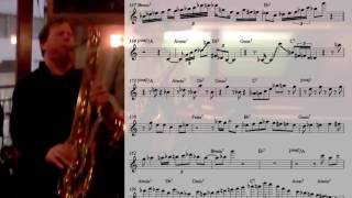 Chris Potter transcription Four [upl. by Jez]