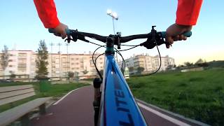 Decathlon Geonaute GEYE 900 Camera 2017 quick bike test  1080p 60fps No Image Stabilizer [upl. by Eiger]