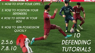 ALL FC24 DEFENDING TUTORIALS• Learn your mistakes [upl. by Landes]