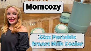 Breast Milk Storage Hack for Travel – Fresh for 24 Hours  Momcozy [upl. by Nirehtac258]