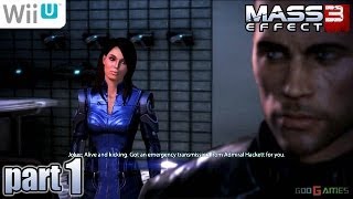 Mass Effect 3 Special Edition 1080P WiiU  Part 1 [upl. by Ahseenal]