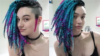 Hair Transformation  Unicorn Vomit [upl. by Breena]