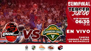 🔴 EN VIVO 🏀 Baloncesto de Nicaragua  UNAN León 🆚️️ COSTA CARIBE  LSB 2023 [upl. by Leahciam817]