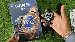 HW5 Ultimate Smart Watch Unboxing [upl. by Dyan760]