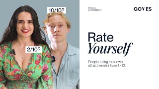 30 People Rate Their Own Attractiveness From 1  10  Social Experiment [upl. by Culbert238]