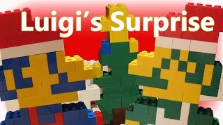 Luigis Surprise Short Christmas Lego Stop Motion [upl. by Aspia246]