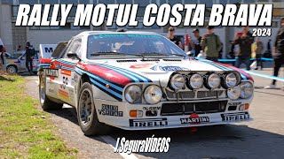 RALLY MOTUL COSTA BRAVA 2024  THE BEST CARS Lancia Subaru Ford Audi BMW Renault [upl. by Balkin]