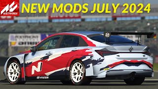 NEW FREE JULY 2024 Mods  Assetto Corsa  Download Links [upl. by Auqinimod]