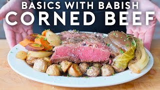 Corned Beef  Basics with Babish [upl. by Daffy]