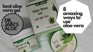 Best aloe vera gel and its uses  Dr Jains aloe vera gel [upl. by Grannias]