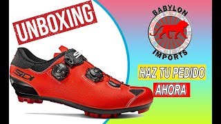 2020  ZAPATILLA Sidi Eagle 10  MTB Shoes BABYLON IMPORTACIONES [upl. by Merrell]