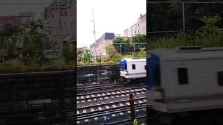 MNRR A pair of M7As on the harlemline  Park Ave amp 185th St mta metronorth youtubeshorts [upl. by Annazor171]