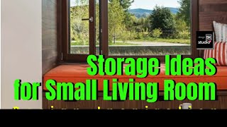 Storage Ideas for Small Living Room [upl. by Seko]