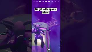 We got to the spawn island  Don’t try it fortnite gaming Frozenplayer121 Muso812 [upl. by Noryt]