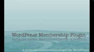 WP eMember Plugin Features Overview [upl. by Sardella]