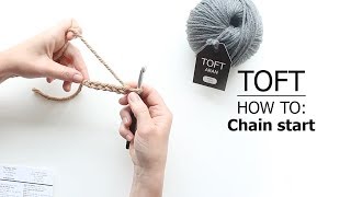 How To Chain Start  TOFT Crochet Lesson [upl. by Navert760]