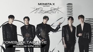 MONSTA X REASON COMEBACK TALK LIVE [upl. by Naik]