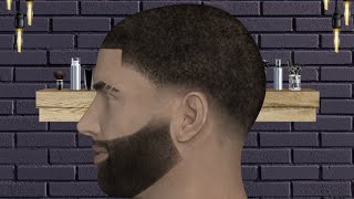 Barber Chop Tutorial On How To Do A Low Fade [upl. by Yelik]