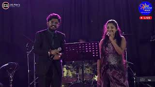 Ahasata Sonduruda  Gee Swara Sankalana 2024 New Song  Chinthani amp Sangeeth Live Performance [upl. by Wiencke]