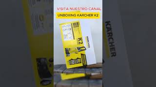 KARCHER UNBOXING HIDROLAVADORA K2 CAR GARDEN [upl. by Ycul]