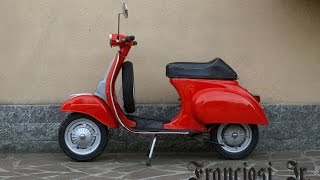 PIAGGIO VESPA 50 SPECIAL 3 GEARS 1974  START UP SOUND REVS amp ACCELERATIONS [upl. by Moseley689]