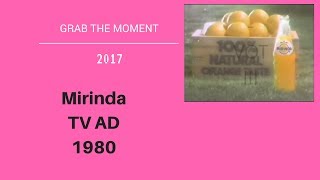 Mirinda OrangeReklame 1980 [upl. by Stephine119]