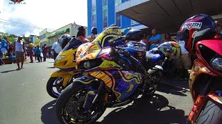 St Lucia Independance Day Moto X Club Island Ride 2016 [upl. by Rothschild]