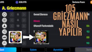 EFOOTBALL 2024 DE FRANSA PAKETİ GRİEZMANN 105 NASIL YAPILIR [upl. by Niraj]