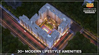 Super Homez Harmony Amenities Near Global City Virar West 🌟 [upl. by Alrich]