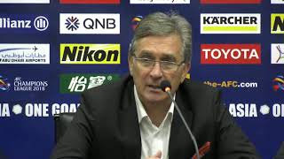 Nasaf  Perspolis  Post match press conference with Branko Ivankovic [upl. by Ennelram]