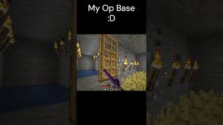 My Op base D 😎short viral minecraftfyp [upl. by Ynaffad750]