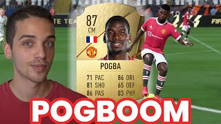 Paul Pogba is UNBELIEVABLE in FIFA 22 [upl. by Anniala]