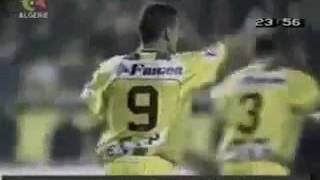 النجم الساحلي شبيبة القبائل 21  01 نهائي كأس الكاف 2001 حفيظ دراجي [upl. by Alyakam291]