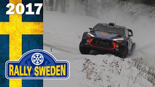 WRC rally Sweden 2017 Thierry Neuville at the limit [upl. by Krebs]