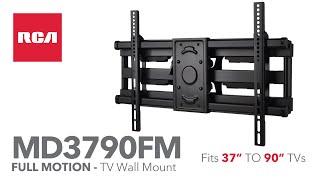 RCA MD3790FM Full Motion TV Wall Mount [upl. by Naerb]